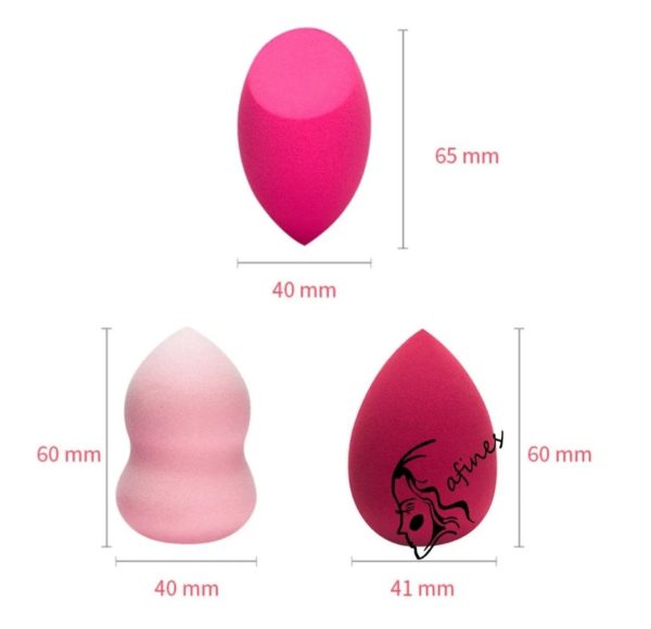 SET DE ESPONJA DE MAQUILLAJE (4PCS) AF50357 - Imagen 3