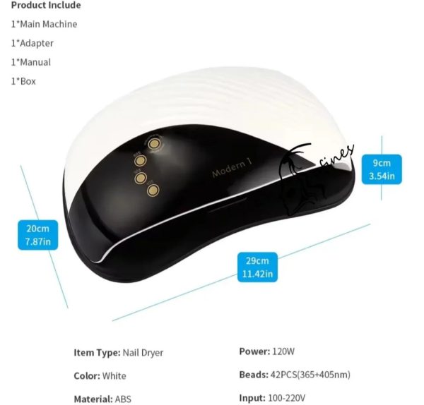 CABINA UV/LED Q005 AF51016 - Imagen 2