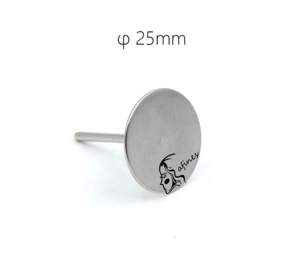 FRESA DE ACERO INOXIDABLE 25MM AF50502 - Imagen 2