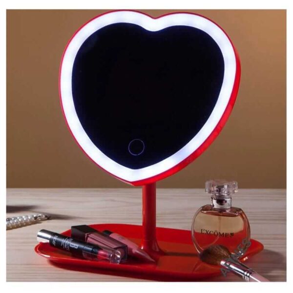 ESPEJO C/LED CORAZON AF50691