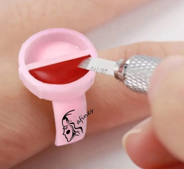 ANILLO P/PEGAMENTO CON DIVISION (100pcs) AF51238AA - Imagen 2