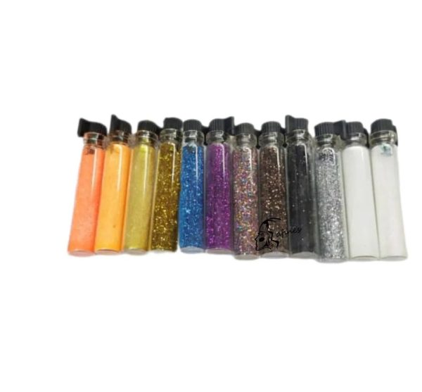 GLITTER P/UÑAS (12PC) AF50801 - Imagen 3
