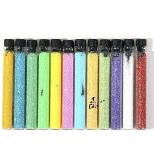 GLITTER P/UÑAS (12PC) AF50801