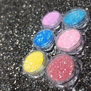 PACK GLITTER P/DECO DE UÑAS(6PC) AF50432