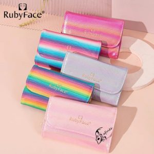 SET DE BROCHAS DIAMANTADAS C/ESTUCHE (10PCS) RUBYFACE AF50349