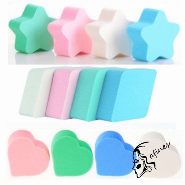 SET DE ESPONJA (4PCS) FORMAS SURTIDAS AF50681