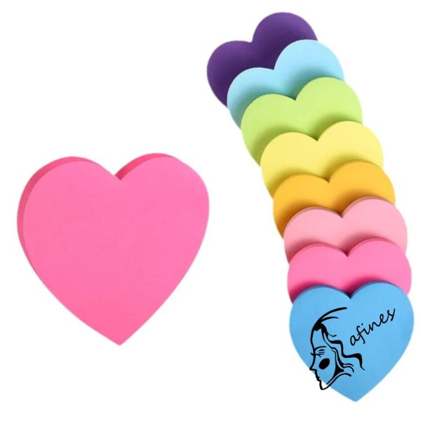 SET DE ESPONJAS FORMA CORAZÓN(8PCS) AF50679 - Imagen 3