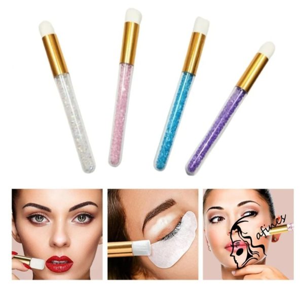 SET DE BROCHAS C/STRASS  (4PCS)  MULTIUSOS AF50410