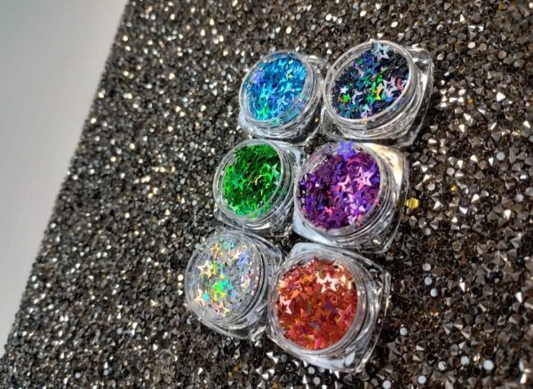 CLITTER P/DECO DE UÑAS (6PCS) AF50436 - Imagen 4