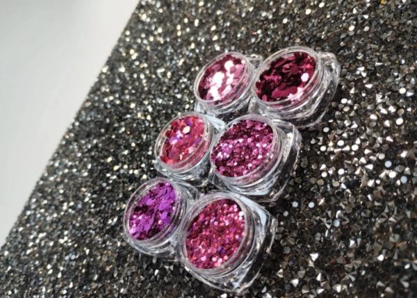CLITTER P/DECO DE UÑAS (6PCS) AF50436 - Imagen 3