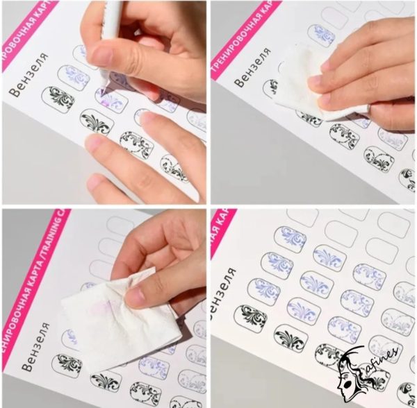 CUADERNO DE PRACTICA P/ NAIL ART AF50851 - Imagen 4